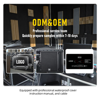 Système de sonorisation L-solution Hot K212-A & KS28 8+4 Line Array, ensemble de haut-parleurs Line Array, 2400W RMS Sub pour système de sonorisation d'événements de grande envergure