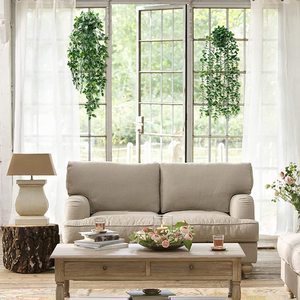 Plantes suspendues artificielles vertes pour la décoration murale extérieure - Product Image 6