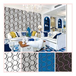 Diseños de papel tapiz y ropa de pared, papel tapiz de pvc para techo, papel tapiz imprimible, papel tapiz azul - Product Image 6