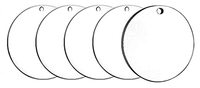 15Cm 25Cm 30Cm Ronde Acrylschijf 3Mm Veelkleurige Plastic Paneel Wit Geel Rood Helder Acrylplaat