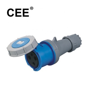 CEE 3 Pha 4pin 3 P + Pin PE & Tay Áo Đầu Nối Thẳng Công Nghiệp 400V 125 Amp Ổ Cắm Công Nghiệp - Product Image 3