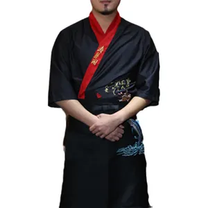 Japanse Keuken Chef-Kok Jurk Japanse Sushi Restaurant Keuken Ober En Serveerster Tooling Uniform En Kimono Uniform