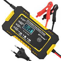 Chargeur de batterie de voiture intelligent de moto 12V6A, vente en gros directe d'usine