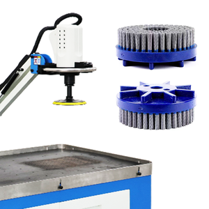 Tấm kim loại Mài giá cả phải chăng tấm kim loại deburring máy loại bỏ Oxit tấm kim loại Hướng dẫn sử dụng máy mài - Product Image 1