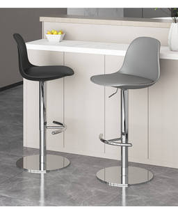 Luxury modern minimalist stainless steel bar <b>stool</b> <b>height</b> <b>adjustable</b> durable eco-friendly swivel suitable for home commercial - Product Image 6