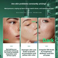 Poudre exfoliante micronisée d'algues pour l'élimination de l'acné et des taches, l'éclaircissement, la réparation et la minimisation des pores pour les soins du visage OEM