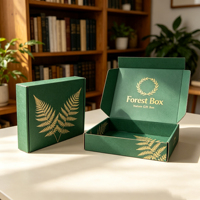 Caja de Cartón Corrugado Color Blanco Hueso Serie Glow, con Impresión de Lámina Dorada Personalizada, Tira Desprendible, Caja de Regalo de Lujo para Envíos
