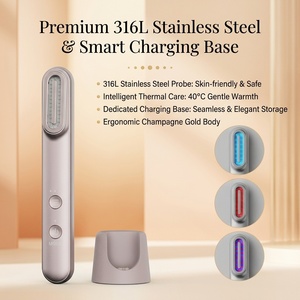 Masseur facial et du cou rechargeable pour le lifting – Appareil de beauté personnel très populaire - Product Image 4
