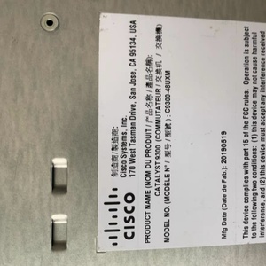 C9300-48UXM-E 48-Port Enhanced Performance <b>Network</b> <b>Switch</b> with POE Function - Product Image 5