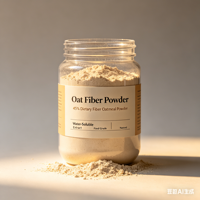 Poudre de fibres d'avoine 45% poudre de farine d'avoine de fibres alimentaires extrait soluble dans l'eau de qualité alimentaire naturel