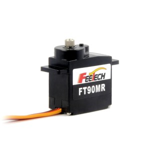 Servomotor Feitech FT90MR de 280 Grados con Engranaje Metálico para Gimbal de Coche o Avión RC - Product Image 3
