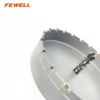 Poignée triangulaire en carbure de tungstène TCT, haute qualité, diamètre de scie de trou 110mm pour le perçage du métal, en acier inoxydable et du bois, 10 pièces