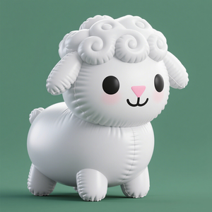 Dessin animé <span class=keywords><strong>gonflable</strong></span> <span class=keywords><strong>piscine</strong></span> flotteur PVC Animal jouet avec pour <span class=keywords><strong>chat</strong></span> chien mouton cochon autres animaux amusants en plein air - Product Image 3