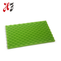 Mailles de filtre bio à cellules ouvertes de taille personnalisée mousse de piscine de pisciculture pour accessoires de filtration d'aquarium