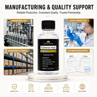 Fournisseur en gros de colle transparente pour perruques avec formule résistante à la transpiration et séchage rapide pour les distributeurs de produits de beauté