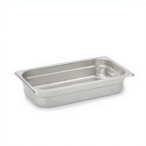 Contenitore per Alimenti in Acciaio Inox ZAA AS-4154-1-32.5x17.6x6.5 CM - Contenitore per Conservazione e Organizzazione Alimenti - Product Image 1