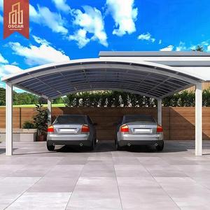 Abri de <span class=keywords><strong>voiture</strong></span> individuel en aluminium à <span class=keywords><strong>toit</strong></span> <span class=keywords><strong>plat</strong></span> pour allée, <span class=keywords><strong>garage</strong></span> et usage extérieur - Product Image 1