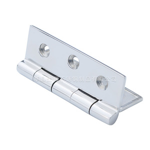 316 Stainless Steel Hinges 100x74mm Mirror Polished Marine Hardware For <b>Yacht</b> Accessories - Product Image 4