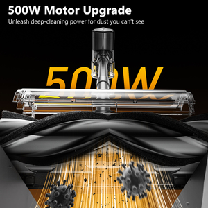 Máy hút bụi cầm tay không dây 500W 46kpa 55 phút Thời gian chạy tự treo tường sạc lông thú cưng chúng tôi Xe địa phương khô - Product Image 2
