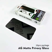 Protecteur d'écran en verre pour dispositif d'espionnage à 30 degrés pour Redmi Anti-espion 30 ° AG MATTE PRIVACY Protecteur d'écran en verre trempé pour Tecno