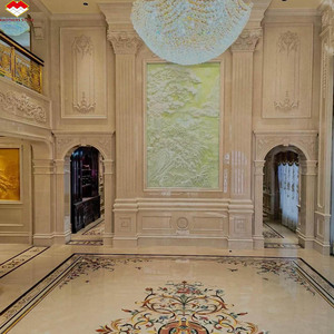 Mármol Natural <span class=keywords><strong>Shanna</strong></span> Royal Botticino King Beige, Duradero, Impermeable, Pulido, de Lujo, para Paredes y Pisos, para Villas, Hoteles, Diseño Moderno - Product Image 2