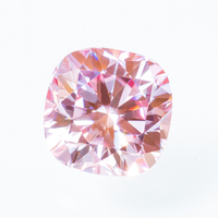 Redleaf moissanite vente en gros moissanite forme de coussin certifiée GRA VVS1 couleur fantaisie par carat personnaliser pierre moissanite