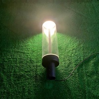 Lumière cylindrique de colonne de jardin de LED 2M 3M 3.5M 4M 4.5M lumière de colonne de LED de parc de jardin