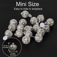 Mini ballon Flash Ball LED pour la décoration intérieure Nouvelles décorations de fête avec batterie pour mariage de Noël