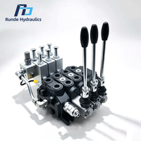 Vanne directionnelle hydraulique multi-voies haute pression OEM DCV60 24V pour la navigation et l'approvisionnement de navires