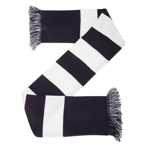 Écharpe en acrylique tricotée jacquard avec logo personnalisé de football, design nouveau, légère et chaude, pour femmes et hommes fans, idéale pour l'hiver - Product Image 5