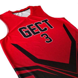 2023 विंटेज गर्म दबाने वाले ओएम त्वरित सूखी टोकरी बॉल बनियान कस्टम प्रिंट रेट्रो स्ट्रीटवियर पुरुष बास्केटबॉल वर्दी जर्सी सेट - Product Image 2