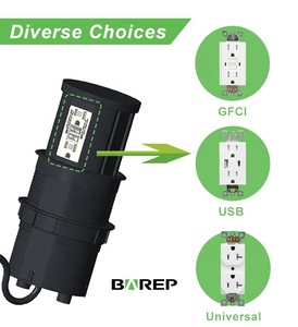 Oem/ODM thiết kế mới với USB gfci bảng Ổ cắm điện nhà bếp cắm không gian <span class=keywords><strong>Saver</strong></span> kéo ra Hidden Pop Up cắm ổ cắm ổ cắm điện - Product Image 4