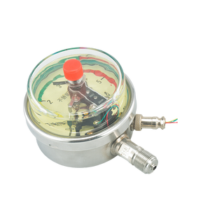 Tüm paslanmaz çelik elektrik İletişim hidrolik buhar hava basıncı ölçer manometre - Product Image 2