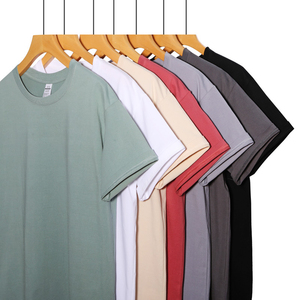 Summer New Style Heavyweight 100 Cotton Loose Vintage T Shirt Custom Logo Vintage Oversized <b>Tshirt</b> High Quality Mens Blank - Product Image 1