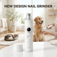 Nouveau Coupe-Ongles Super Silencieux pour Chien 360° 2026 °   Lampes LED à luminosité variable 11 000 tr/min, faible niveau sonore 40 dB, pour chiens et chats de petite, moyenne et grande taille