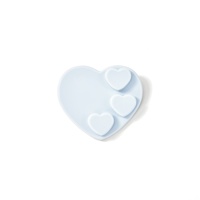 Pince à cheveux Sheyi élégante et simple en acétate en forme de cœur, accessoire de mode pour femme, usage quotidien, emballage carton