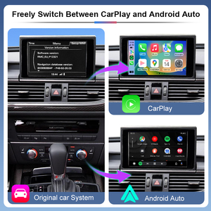 Không dây Carplay Adapter cho Audi A6 S6 A7 S7 2012 2018 <span class=keywords><strong>Android</strong></span> giao diện tự động với gương liên kết Airplay camera phía sau tích hợp - Product Image 2