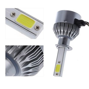 ชุดไฟหน้ารถยนต์36W แบบ COB LED คู่ H1 3800ลูเมน6000K แบบปลั๊กแอนด์เพลย์ติดตั้งไฟต่ำสำหรับให้แสงสว่างแบบไม่มี H7 H4 - Product Image 6
