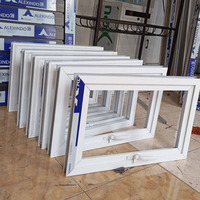 Fenêtres personnalisées en PVC, coupe-vent, insonorisées et élégantes, fenêtres à cadre composite anti-effraction, fenêtres résidentielles à double vitrage sécurisé
