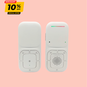 Moniteur audio numérique sans fil longue portée 300 m pour bébé, avec affichage de la température et de l'humidité ambiante et alerte par vibration, fabriqué par OEM/ODM - Product Image 1