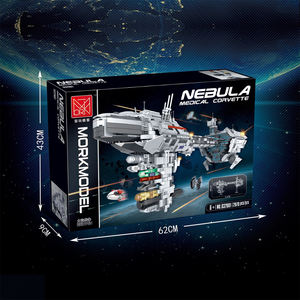 Mork-construcción de la fragata nebulosa para niños, 032001, 2070 piezas, modelo, película, guerra, serie, pequeñas partículas, montar, bloques de construcción, MOC, regalo - Product Image 6