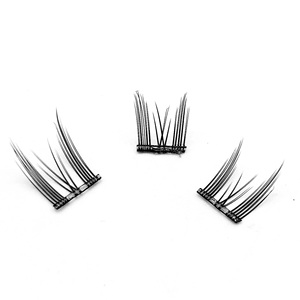 Bán buôn tự dính Báo Chí trên dưới Lash cụm Lash mở rộng không có keo cần thiết pre-bond công nghệ DIY Lash - Product Image 2