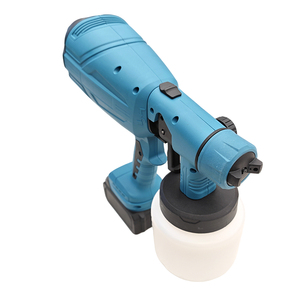 Pistolet de pulvérisation léger en plastique avec buse réglable pour un débit de peinture optimal, idéal pour la peinture au latex, le vernis, les réparations domestiques et la retouche. - Product Image 4