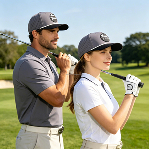 OEM PVC Rubber Patch Logo a Frame Structured Waterproof Laser Cut Perforated Sports Club Uniform Custom Two Tone Baseball Cap - Product Image 4