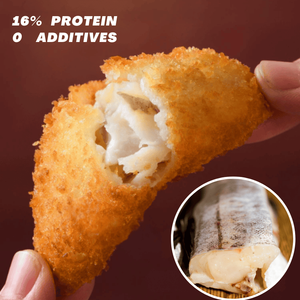 Bira için dondurulmuş ekmekli balık parmak kızarmış balık aperatifler kızartmak için hazır - Product Image 2