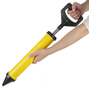 <span class=keywords><strong>Pistolet</strong></span> à mastic manuel industriel, outil de remplissage de <span class=keywords><strong>joint</strong></span>, 4 buses, acier inoxydable, plastique, pulvérisateur de ciment/crémier, OEM Dashing - Product Image 1