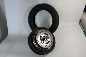 Nhà máy cung cấp Xe đạp điện ba bánh <span class=keywords><strong>Kit</strong></span> động cơ + Lốp + phanh Pad ba mảnh bộ phận - Product Image 4