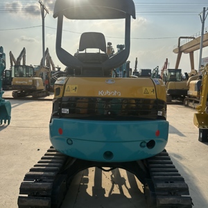 รถขุด Kubota U30 มือสอง ขนาด 3 ตัน แบบ Zero Tail Swing พร้อมรางยางและระบบไฮดรอลิกเสริม สำหรับงานวิศวกรรม ขาย - Product Image 4