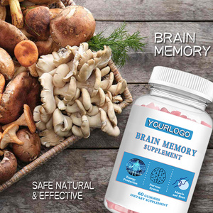 Kapsul Jamur S-Mushroom Lion's Mane <span class=keywords><strong>Chaga</strong></span> Jamur Black Fungus Suplemen Herbal Kapsul Gelatin Keras Vegan Dewasa untuk Otak - Product Image 5