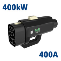 Nuevo Adaptador CCS2 GBT para Vehículos Eléctricos, 400A 1000V DC, Certificado CE, IP55, Modelo A03, Carga Ultra Rápida, Aplicación Inteligente, Actualización OTA, WrightCharge